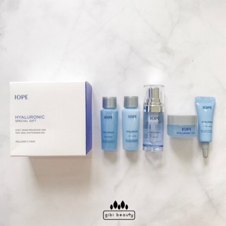 Kit Hyaloronic Acid chăm sóc da cao cấp IOPE cấp ẩm sâu