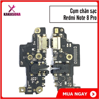 Cụm chân sạc Xiaomi Redmi Note 8 Pro , liền Mic nghe gọi , bo sạc Xiaomi, bo chân sạc Xiaomi