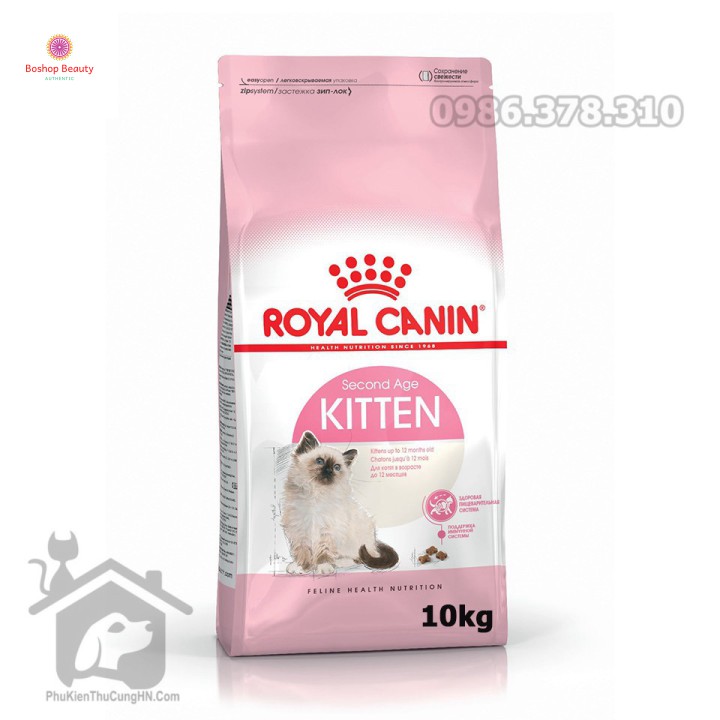 [Mã giảm mỹ phẩm chính hãng] Thức Ăn Cho Mèo Con Royal Canin Kitten 36 10kg