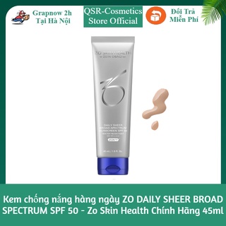 Kem chống nắng hàng ngày zo daily sheer broad spectrum spf 50 - zo skin health chính hãng 45ml