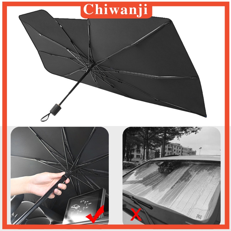 Dù Che Nắng Chống Tia UV Có Thể Gập Lại Gắn Kính Chắn Gió Xe Hơi