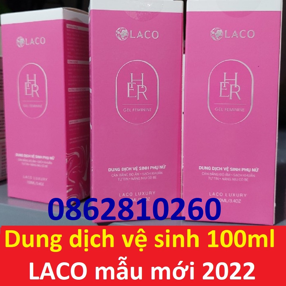 Dung dịch vệ sinh phụ nữ Laco Marosa se khít và làm hồng vùng kín, hết viêm ngứa, khô hạn, sạch khí hư 125ml
