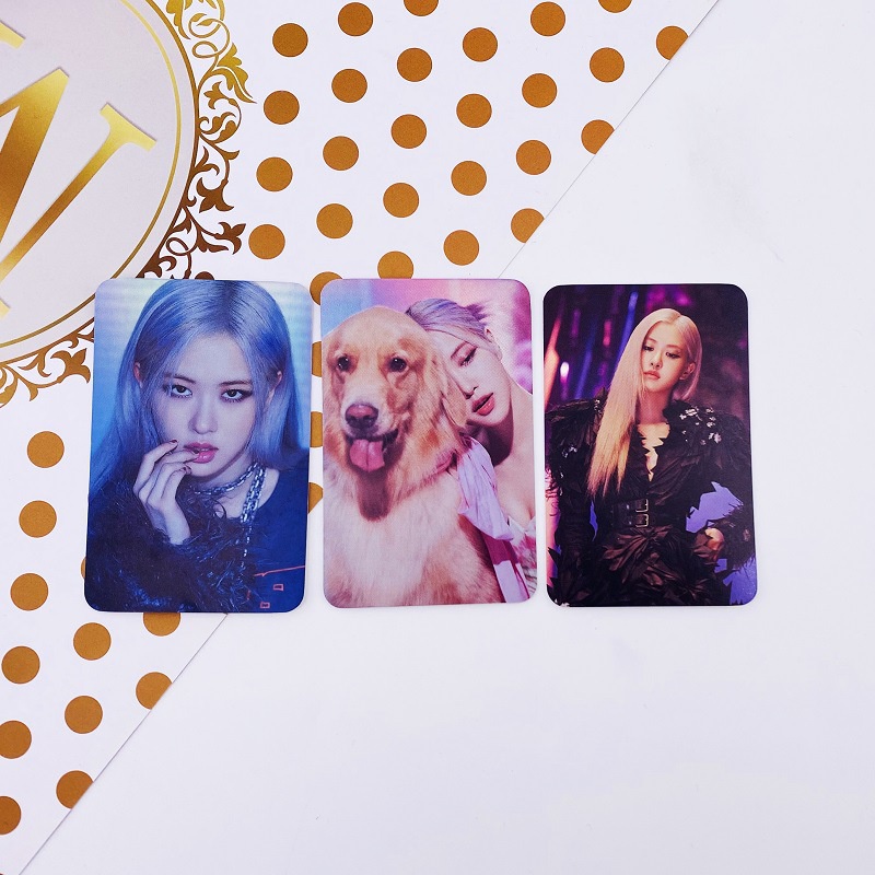 Thẻ Ảnh Polaroid In Hình Nhóm Nhạc Kpop BLACKPINK