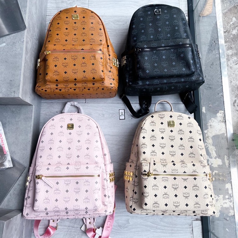 Balo thời trang MCM hồng LA 1-1 on web