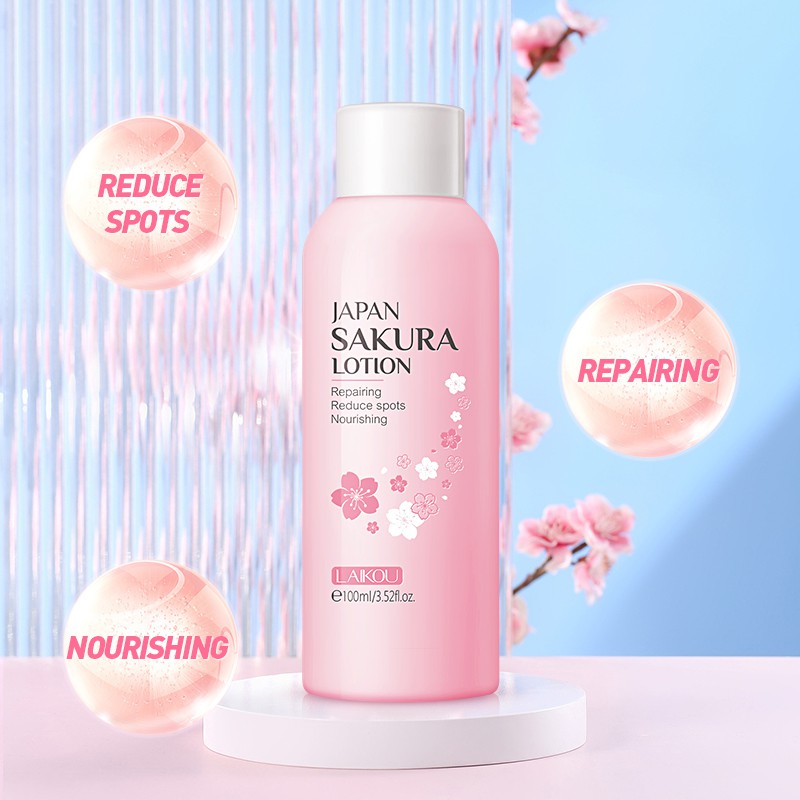 Bộ 6 mỹ phẩm chăm sóc da LAIKOU Sakura trẻ hóa làm trắng da cao cấp | BigBuy360 - bigbuy360.vn