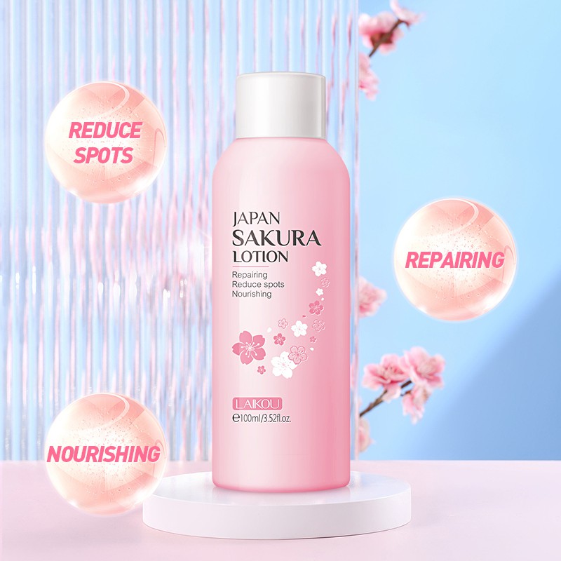 (Hàng Mới Về) Tinh Chất Dưỡng Ẩm Làm Sáng Da Laikou 100ml