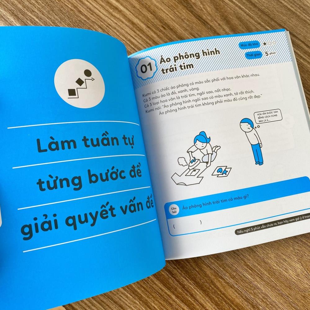 Sách - 5 phút tư duy logic (Tập 1 - Nhập môn) - Nhã Nam