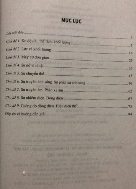 Sách - Bồi dưỡng học sinh giỏi Vật Lí trung học cơ sở Tập một