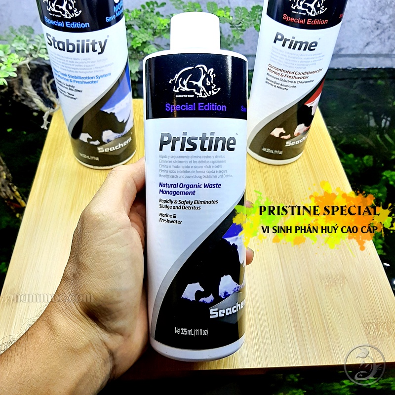 Seachem Pristine Special Edition  | Vi Sinh Phân Huỷ Cao Cấp Cho Bể Cá Cảnh - Thuỷ Sinh