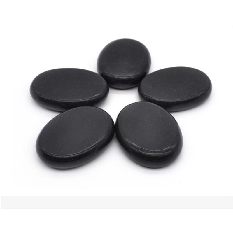 Đá Nóng Massage Body Đá Mát Xa 8cm 8x6cm Ovan Tròn To Nhỏ cho Spa đủ size