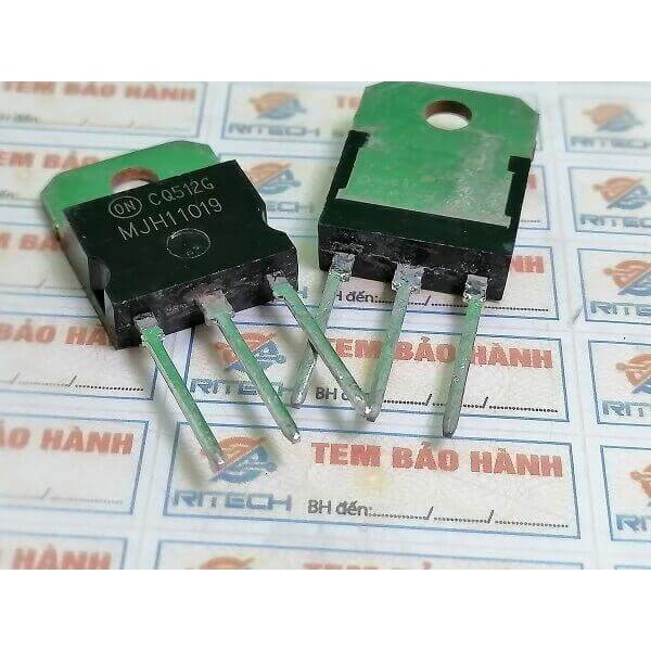 Combo 2 chiếc MJH11019 20 A, 200 V PNP Transistor hàng chính hãng