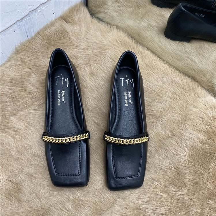 [ Mã 66CBSALE giảm 30K đơn 200K] Giày búp bê mũi vuông thời trang dành cho nữ | BigBuy360 - bigbuy360.vn