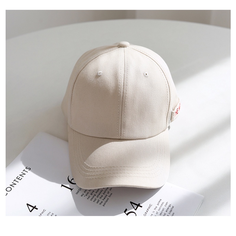 Nón Lưỡi Trai Mềm Thêu Chữ Phong Cách Hàn Quốc Cho Nam Và Nữ