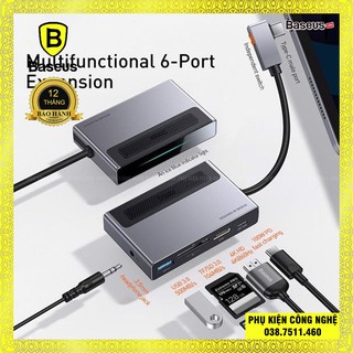 Hub chuyển đổi 6 trong 1 Baseus Magic Multifunctional Type-C HUB