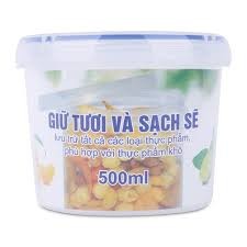 Hộp thực phẩm tròn 500 ml 2512
