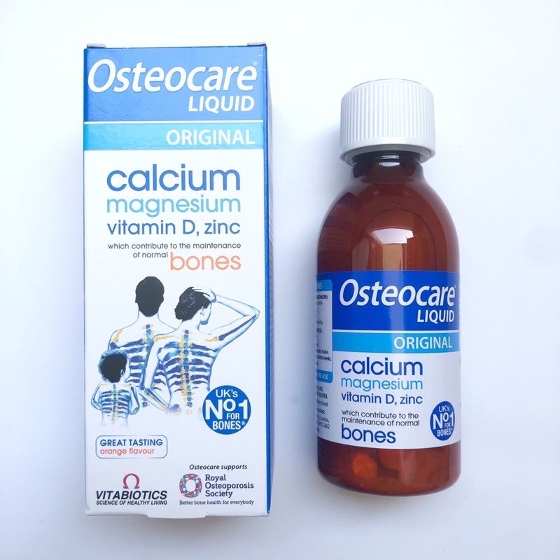 Canxi dạng nước Osteocare UK 200ml