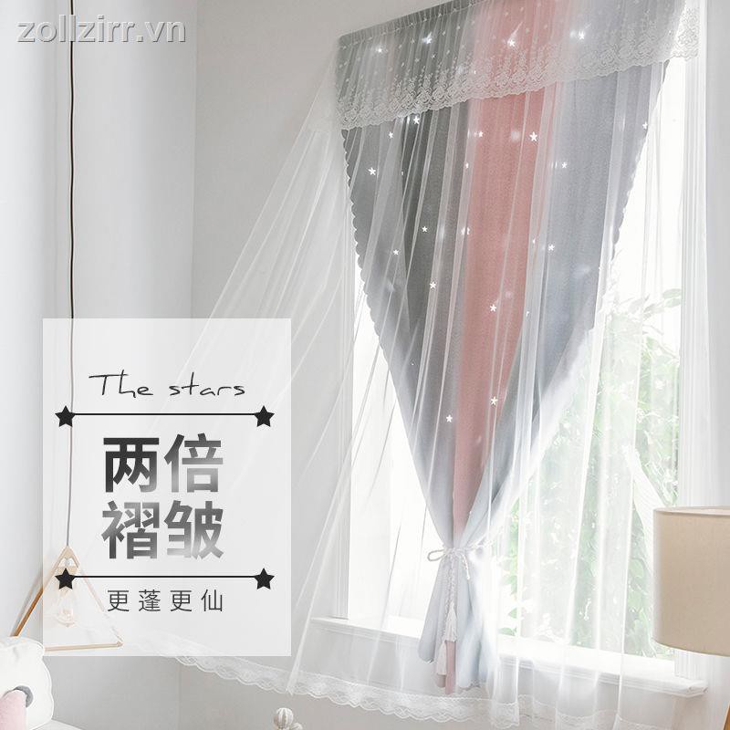 Rèm Cửa Ngắn Màu Sắc Cầu Vồng