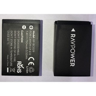 Pin máy ảnh RavPower cho pin LP-E12