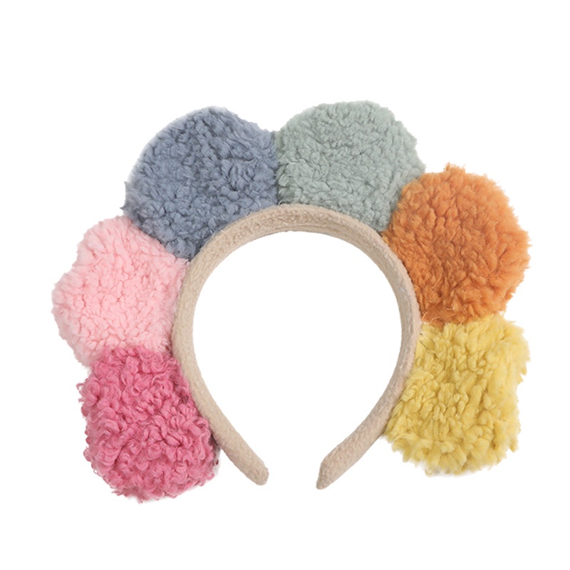 Băng Đô Cài Tóc Màu Tương Phản Dễ Thương Thời Trang Mùa Xuân 2022 Cho Nữ