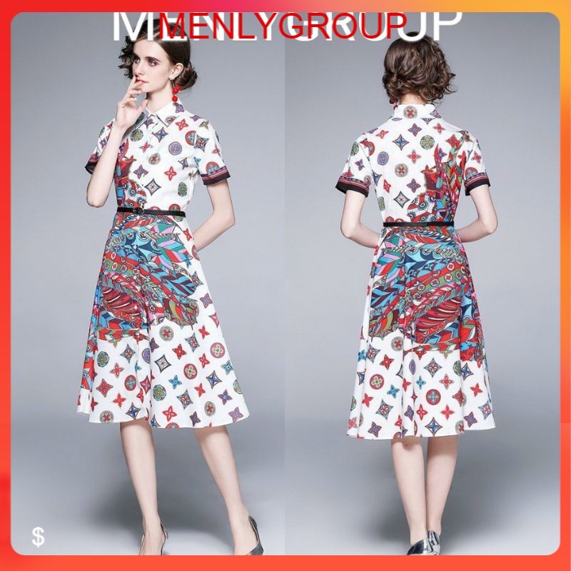 ĐẦM LỤA TAY CON KÈM NỊT CAO CẤP