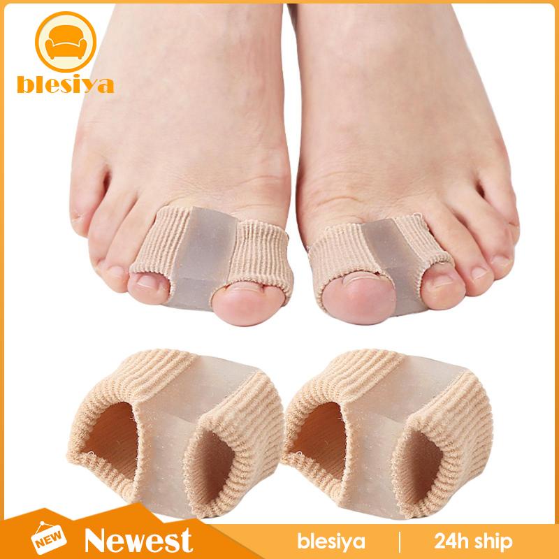Set 2 Gel Tách Ngón Chân Cái Giảm Đau Chỉnh Chứng Vẹo Ngón Chân Cái