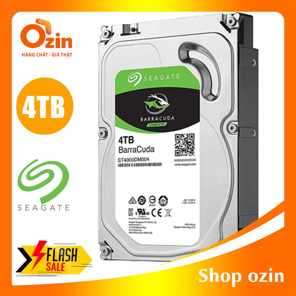 [RẺ VÔ ĐỊCH] Ổ cứng máy tính Seagate Baracuda 6TB 4TB 2TB Hàng chính hãng bảo hành 3 năm | BigBuy360 - bigbuy360.vn