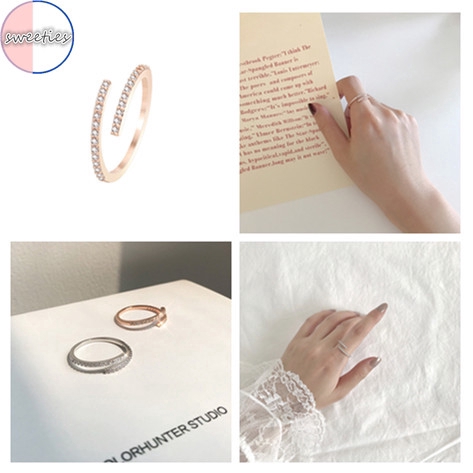 Nhẫn Dạng Hở Thiết Kế Ấn Tượng