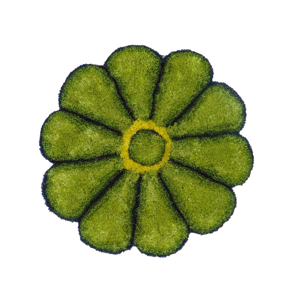 Thảm chùi chân [LOẠI CAO CẤP]  hình bông hoa mẫu mã độc đáo, sang trọng