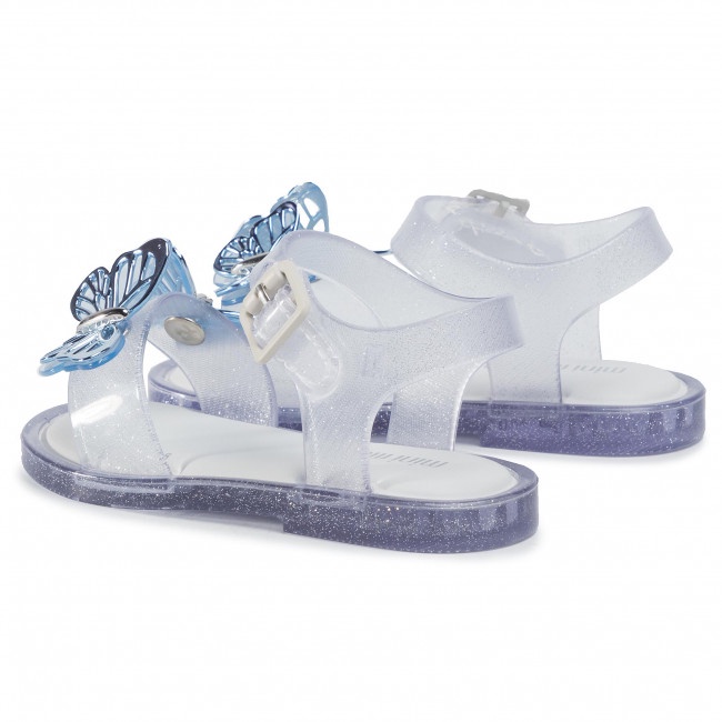 Giày nhựa thơm Melissa Mar Sandal Fly BB màu Bạc