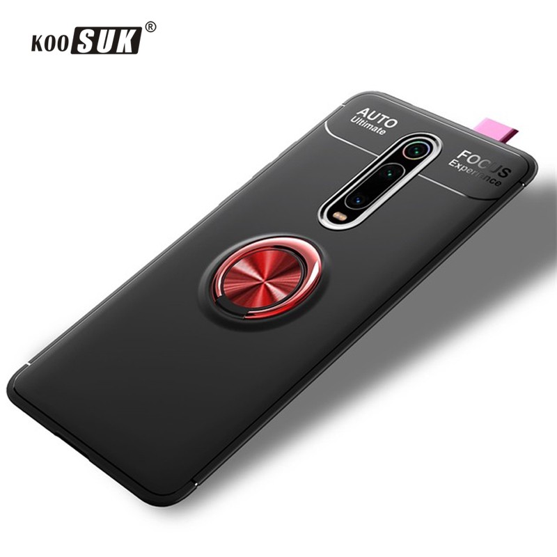 Ốp Lưng Điện Thoại Kiểu Dáng Thời Trang + Nhẫn Giữ Dành Cho Xiaomi Redmi K20 Pro Mi 9t Pro
