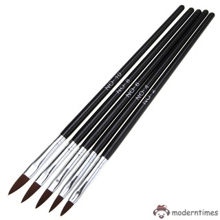 Set 5 cọ vẽ UV gel chất lượng cao chuyên dùng trang trí móng nghệ thuật