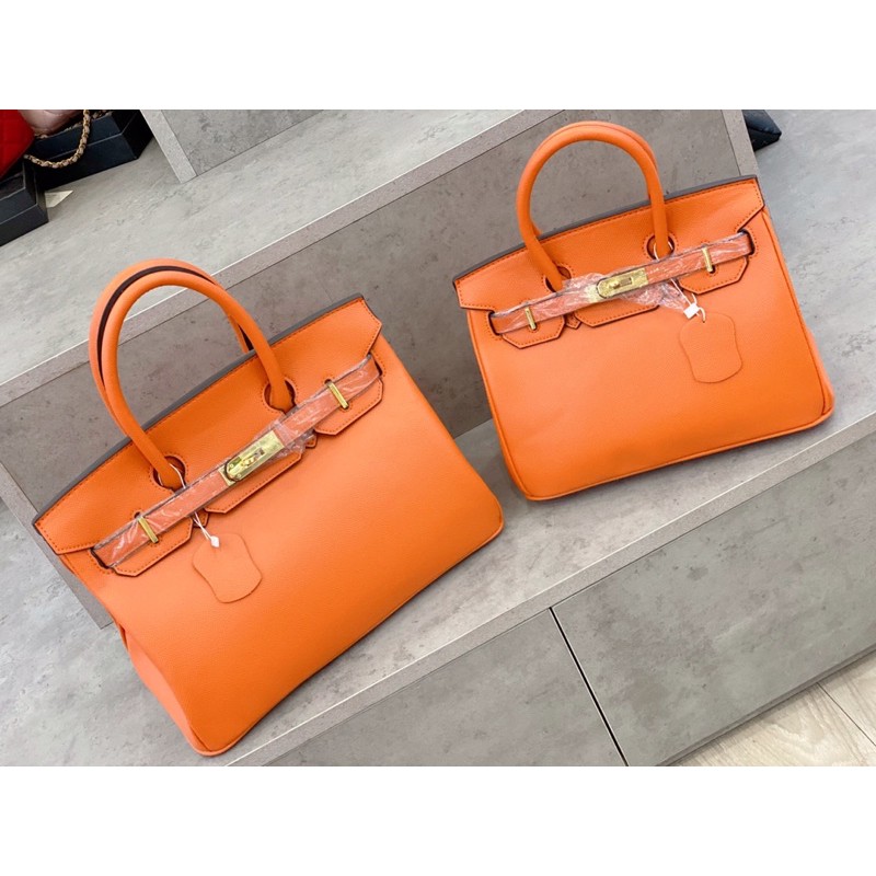 Túi xách nữ birkin da xước epsom hàng cao cấp khoá vàng