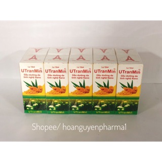 Dầu mù u nghệ Thiên Khánh Utranmin 12ml