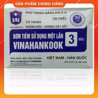 Bơm tiêm sử dụng 1 lần Vinahankook