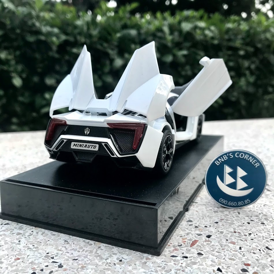 [BNB's Corner] Xe mô hình 1:32 Lykan Hypersport hãng Mini Auto