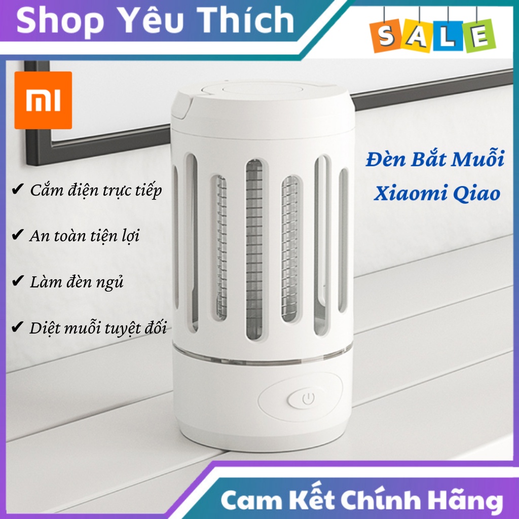 Máy Bắt Muỗi Thông Minh Xiaomi Qiao Qingting Cleanfly Tích Hợp Làm Đèn Ngủ