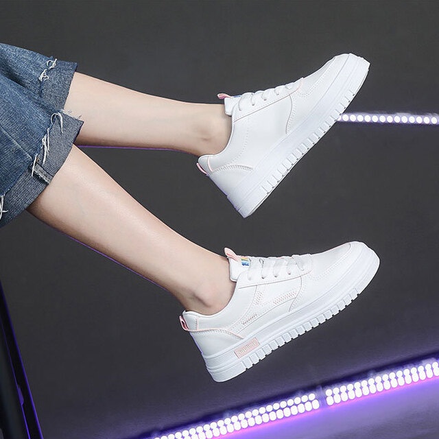 Giày Sneaker Nữ Giày Bata Nữ G42 ULZZANG đế phẳng Phong Cách Hàn Quốc Đi Học Đi Chơi Đều Đẹp – >>> top1shop >>> shopee.vn