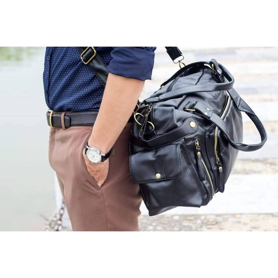 TÚI DU LỊCH- TÚI THỂ THAO DA cho Nam