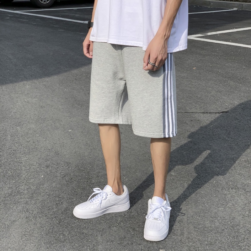 Quần Short Thể Thao Kẻ Sọc Trẻ Trung Thời Trang Cho Nam