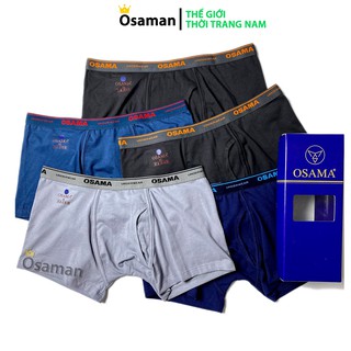 Hộp 5 quần sịp đùi nam, quần lót boxer nam OSAMAN