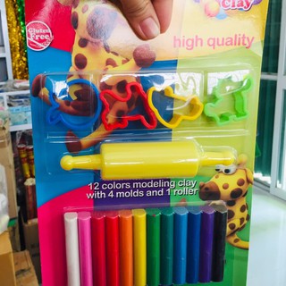 Đất nặn Thái Lan có cây cán và khuôn