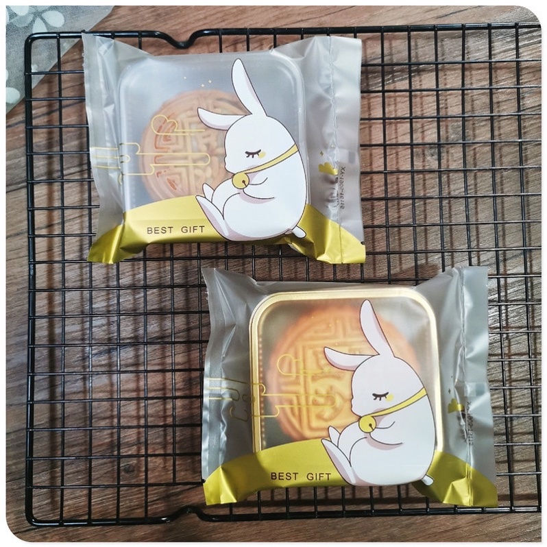 Túi bánh trung thu thỏ ngọc 75g - 100-125g