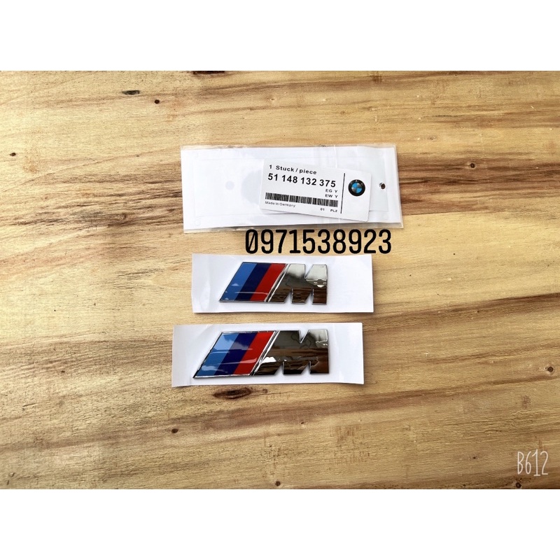 LOGO TEM DÁN CHỮ M DÁN XE BMW HÀNG CAO CẤP CÓ TEM HÃNG