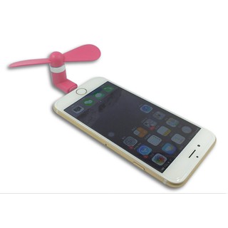Quạt USB Mini Chân Lightning cho iPhone 5 6 7