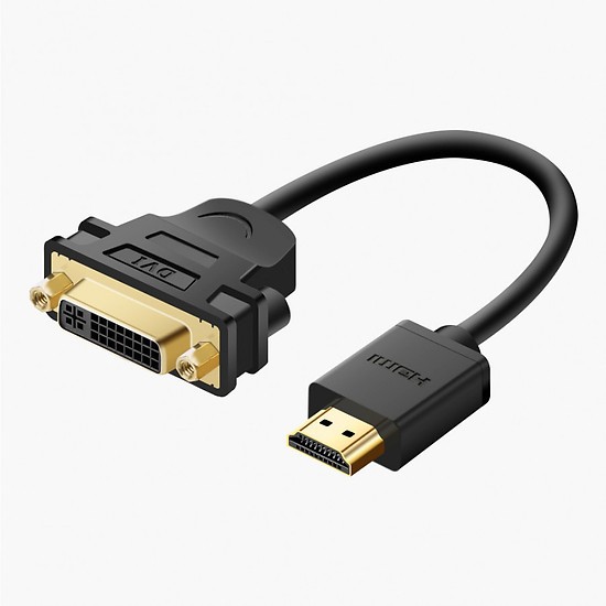 Dây Chuyển HDMI Dương To DVI Âm Chính Hãng Ugreen 20136