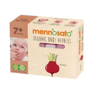 Mì ăn dặm hữu cơ cho bé Mennosato