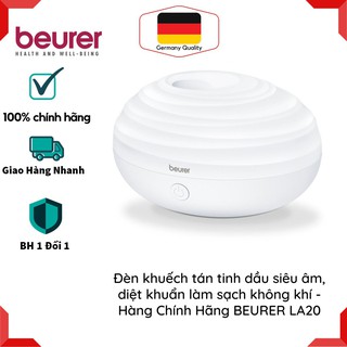 Đèn khuếch tán tinh dầu beurer la20 – đèn siêu âm, diệt khuẩn làm sạch không khí
