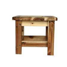 Ghế Đôn Vuông Gỗ Tràm Bền Chắc Vững Niềm Tin - Kích Thước 29x29x24.5 cm - Gỗ Đức Thành 11151