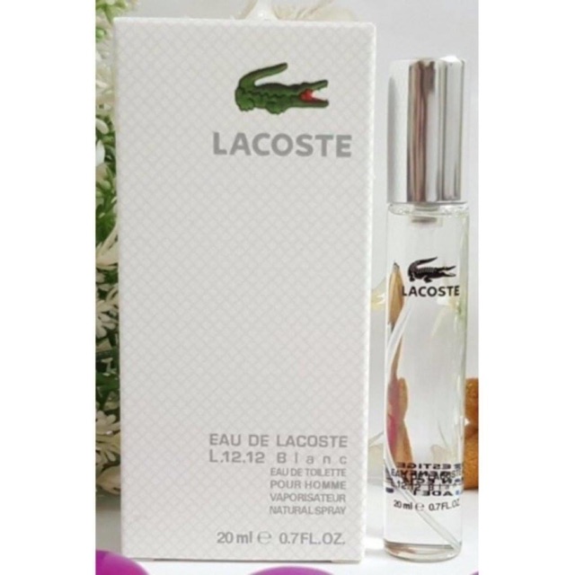 {mẫu thử} nước hoa lacoste l .12.12 trắng 20ml