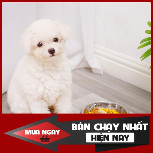 BÁT ĂN THÉP KHÔNG GHỈ CHỐNG TRƯỢT CHO CHÓ MÈO THÚ CƯNG - BÁT ĂN INOX 0